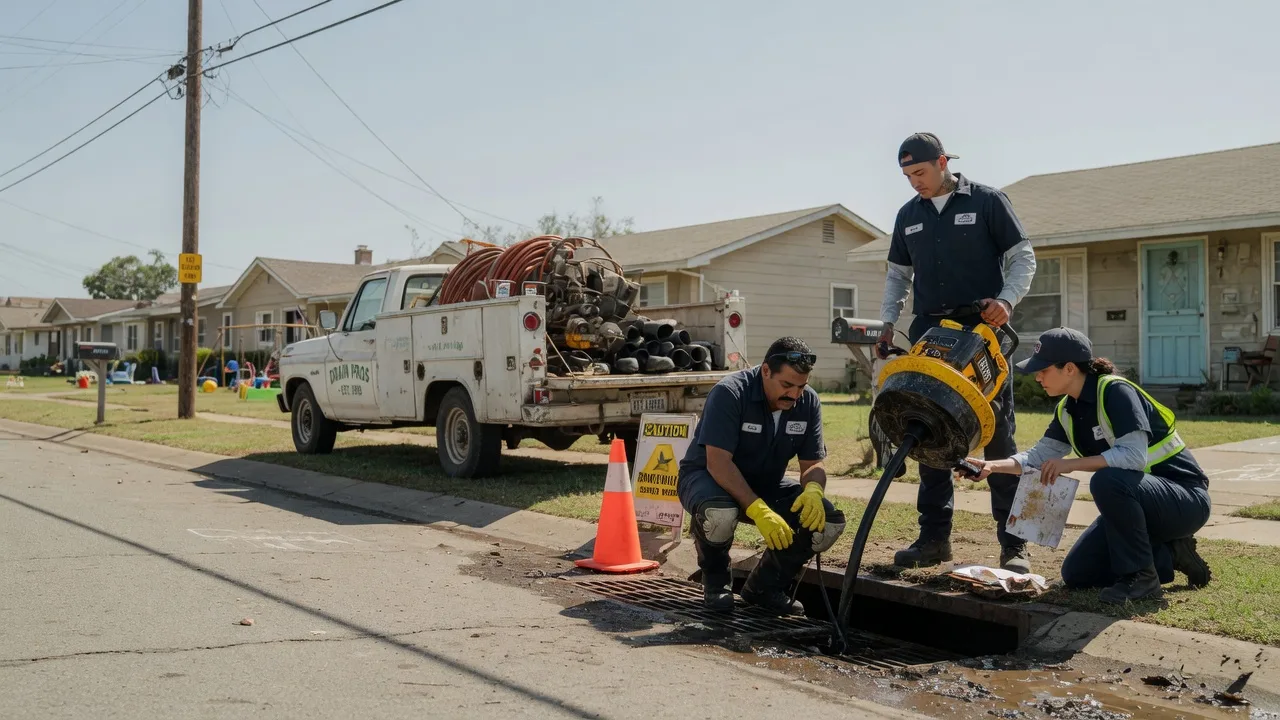 Drain Cleaning in Nardin, OK near me